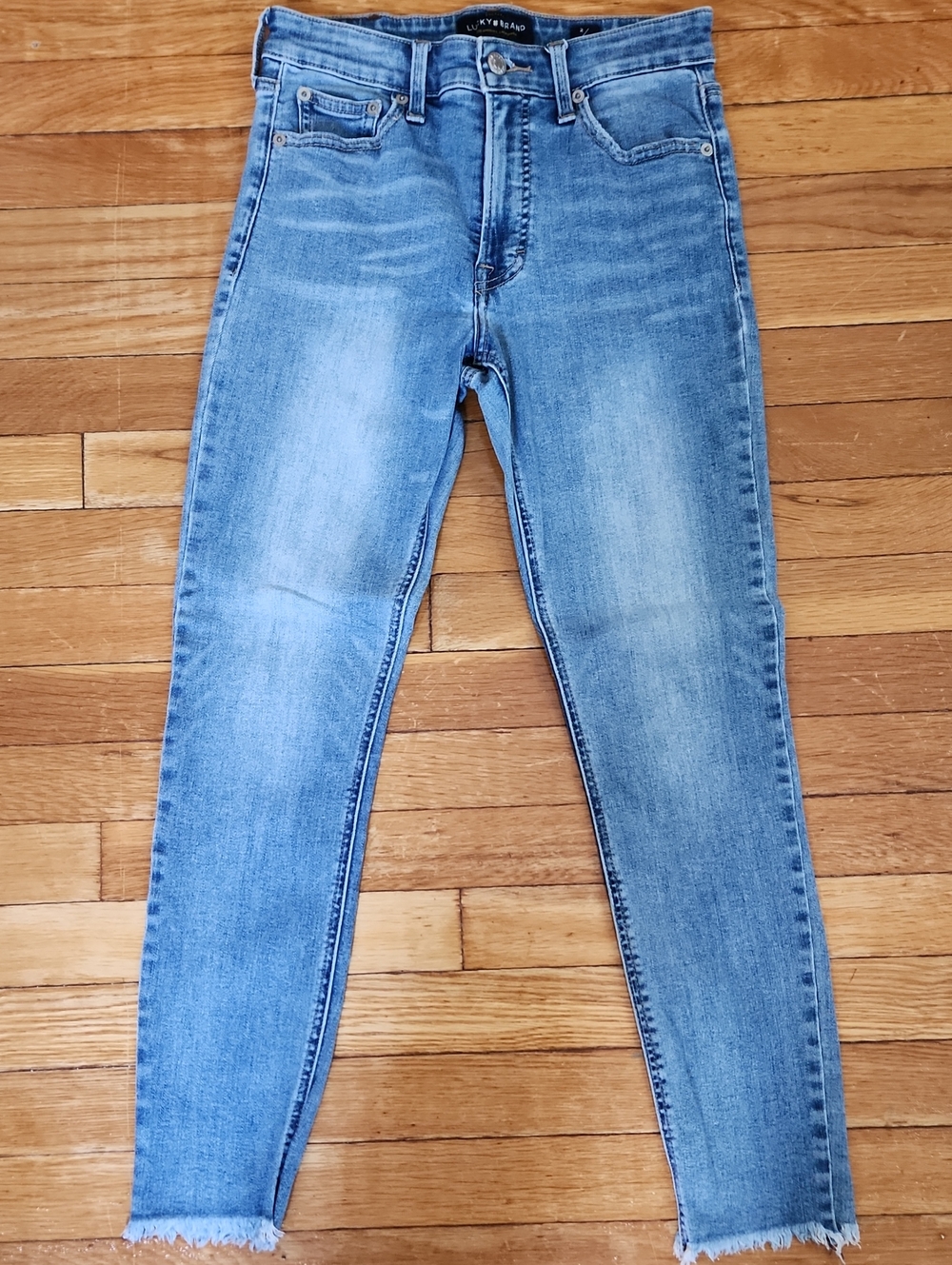 Light Blue Women's Skinny Jeans